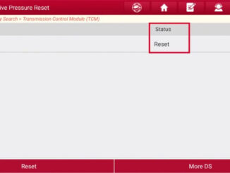 launch x431 reset suburban transmission adaptive pressure 8