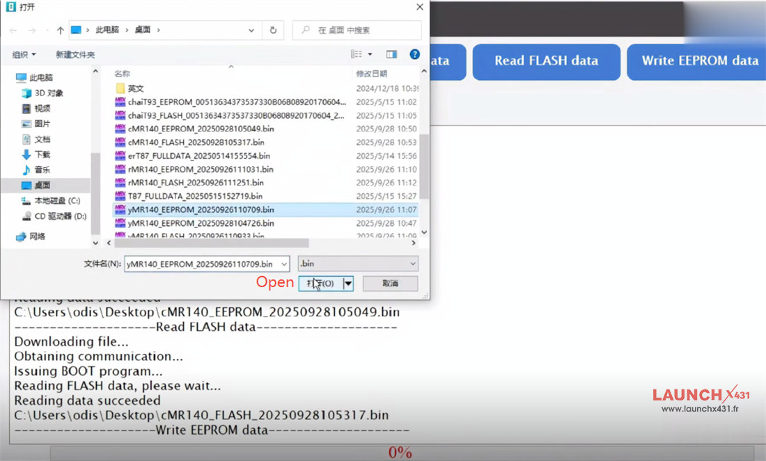 x431 xprog3 pc adapter clone chevrolet mr140 6