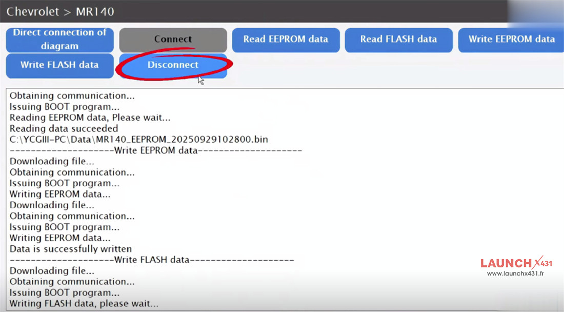 x431 xprog3 pc adapter clone chevrolet mr140 7