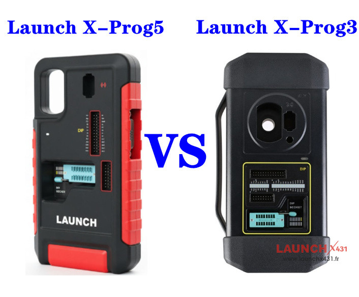 Launch xprog5 vs xprog3