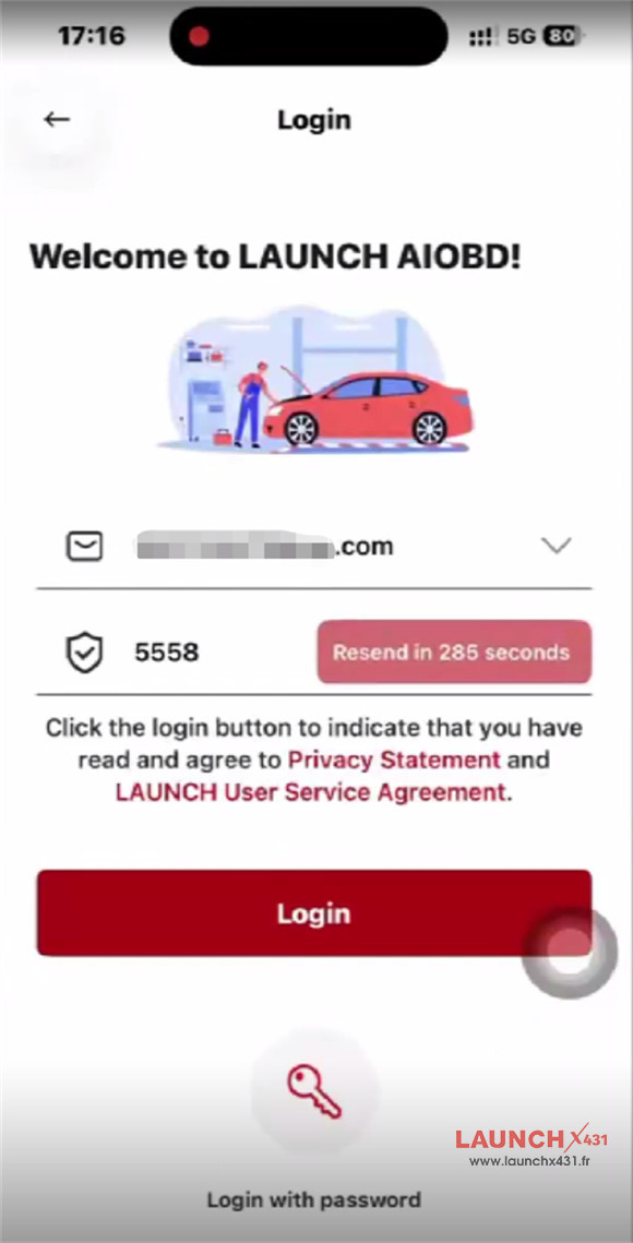 how to use launch aiobd on volvo 1