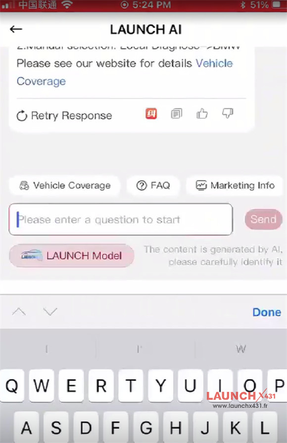 how to use launch aiobd on volvo 15