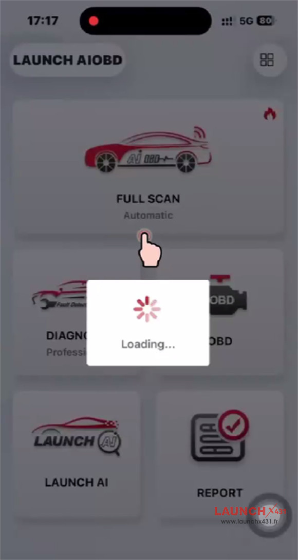 how to use launch aiobd on volvo 2