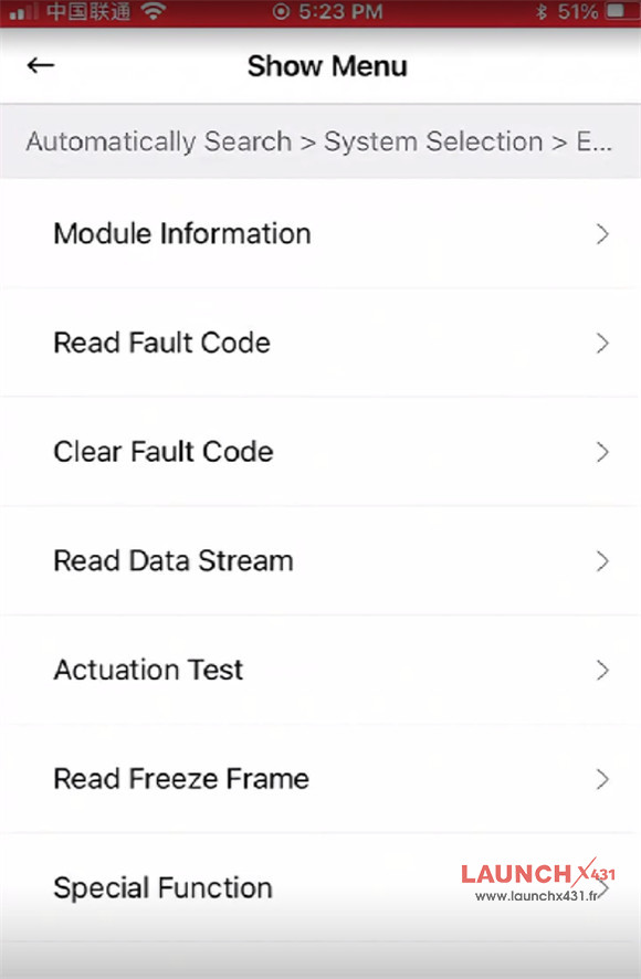 how to use launch aiobd on volvo 6