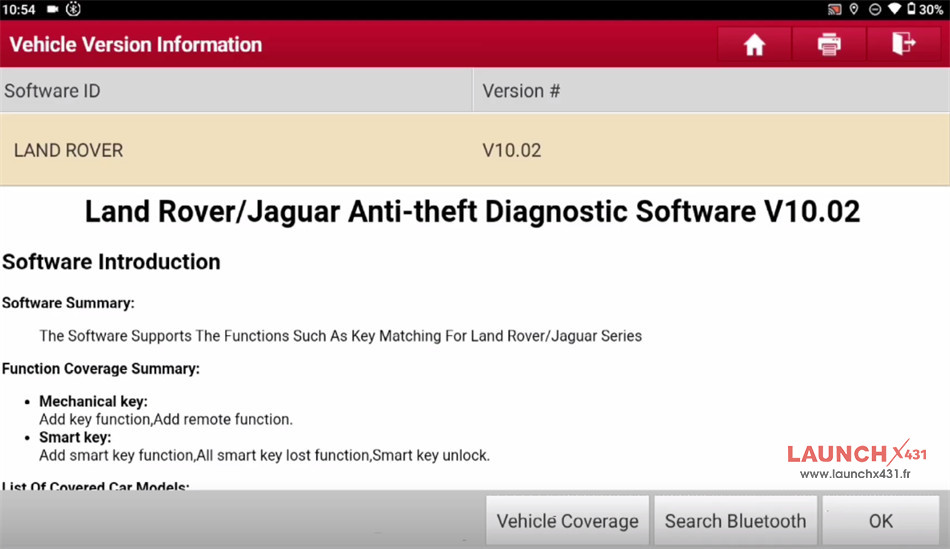 launch x431 immo plus add jaguar id49 smart key 4