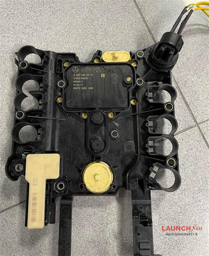 launch x431 pro5 erase mercedes benz vgs3 nag2 tcu 1
