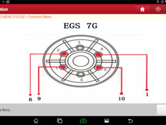 launch x431 pro5 erase mercedes benz vgs3 nag2 tcu 6