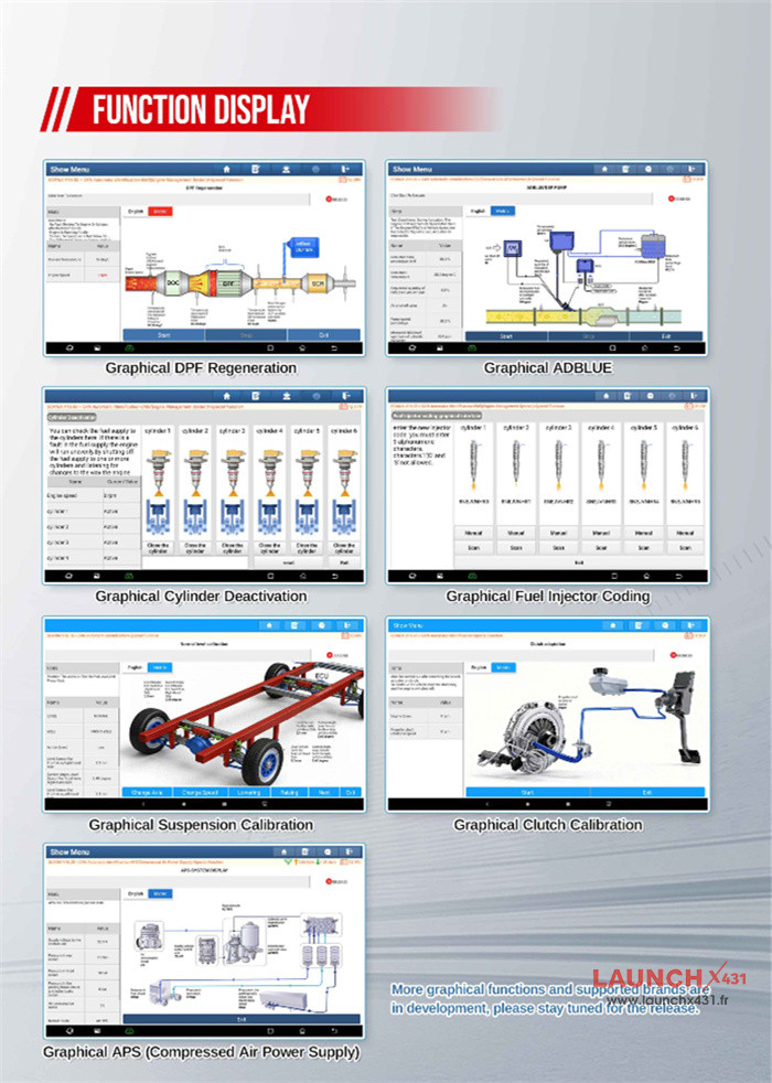 launch x431 update graphical diagnostic interface 2