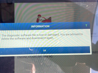 x431 pad vii diagnostic software file is lost solution 1