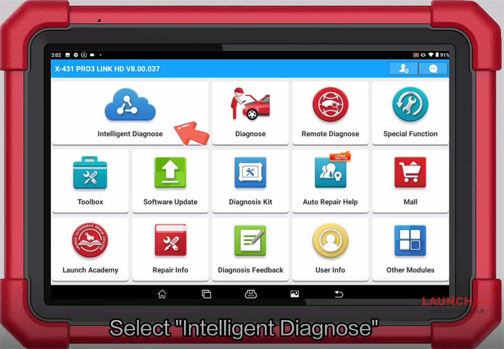 launch x431 pad5 link hd genlyon obd light test 1