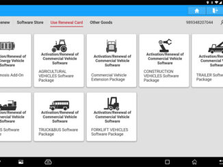 new launch x431 software renewal cards for pad vii 2