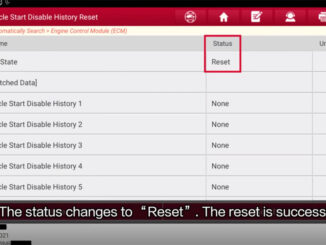 x431 pro3 link hd reset 2chevy start disable history 9