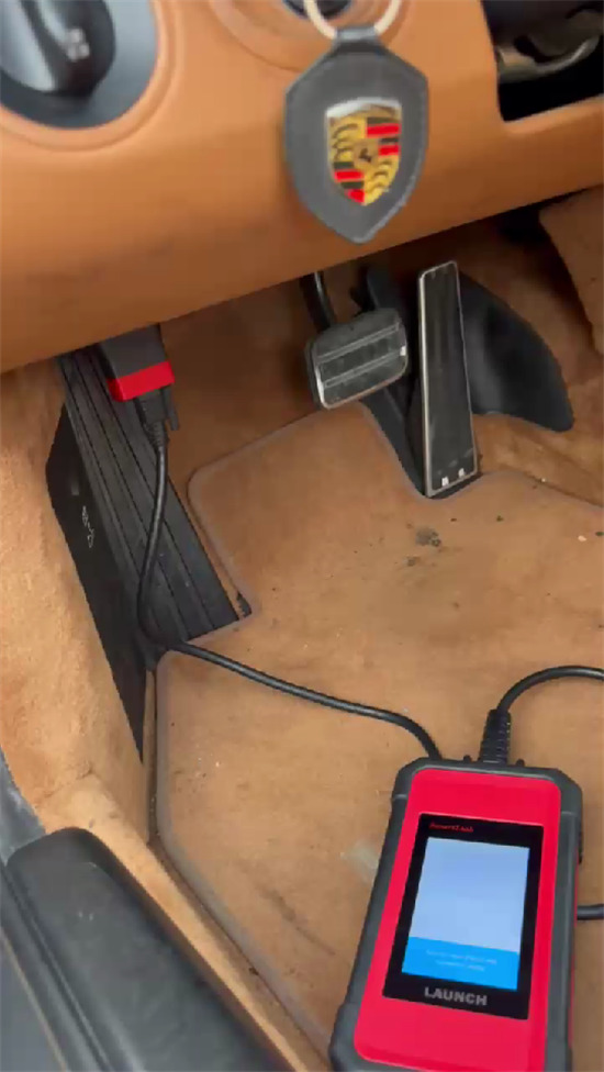 launch x431 pro5 unable to diagnose porsche 1
