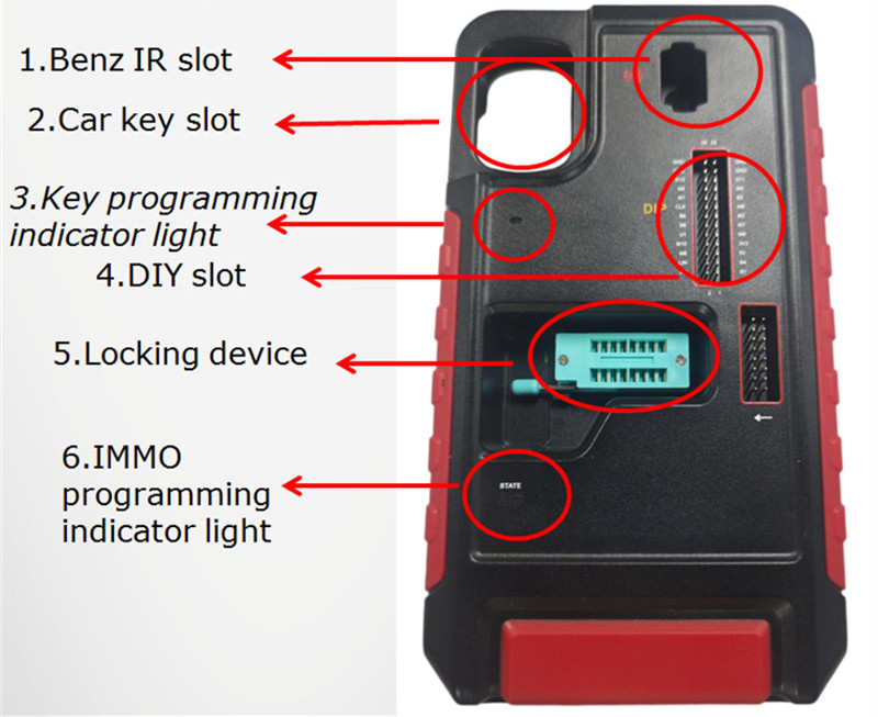launch xprog5 hardware feature connection 1