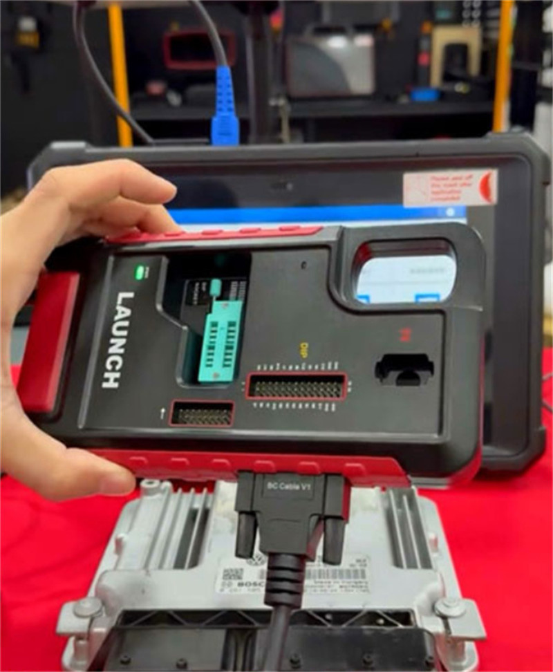launch xprog5 hardware feature connection 9