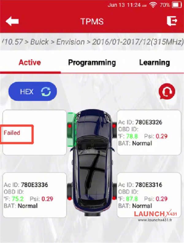 tpms 5011 v2 reset 2017 buick envision tpms 2