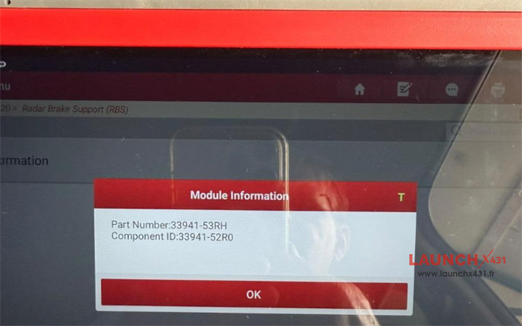 LAUNCH X431 PRO5 ADAS Error Code 1337 Solution2