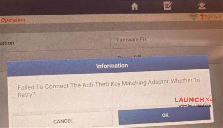 fix launch xprog5 connection issue with x431 pad vii 1