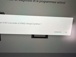 solve launch x431 require stm32 virtual com port 1