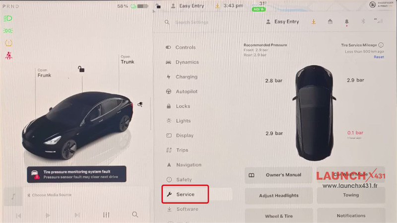 launch tsensor b bluetooth tesla sensor 3