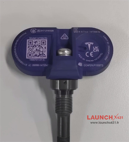 launch tsensor b replace 2022 tesla model y tpms 3