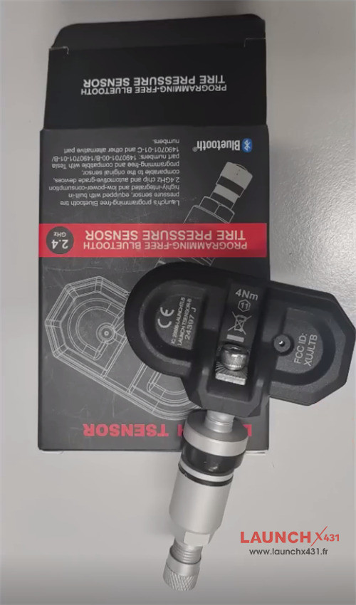 launch tsensor b replace 2022 tesla model y tpms 4