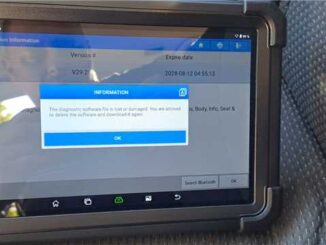 launch x431 tool connect VW failure