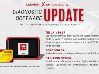 launxh x431 update diagnostic software