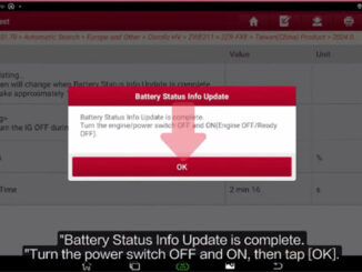launch x431 toyota battery status info update 8